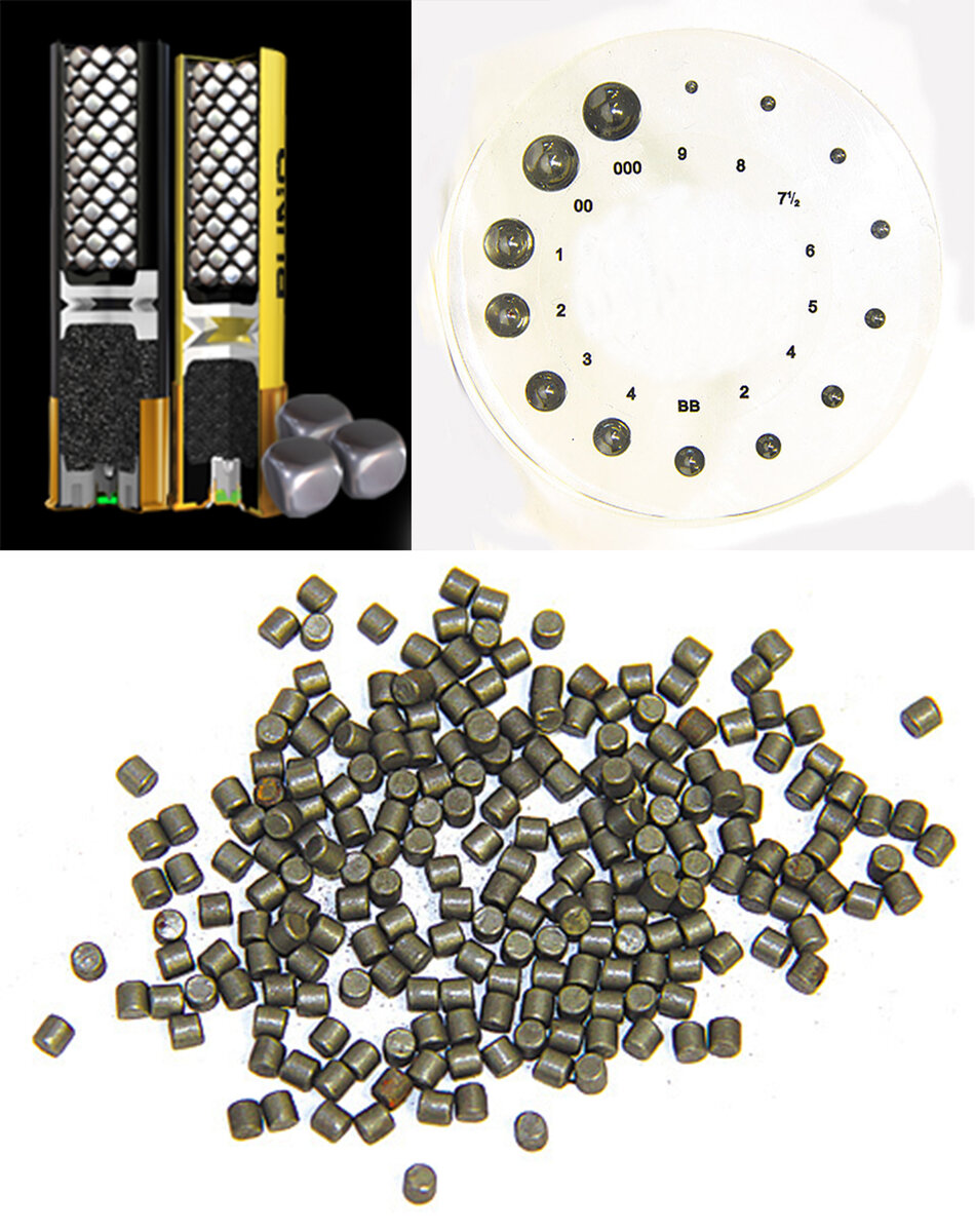 Дробь разных форм