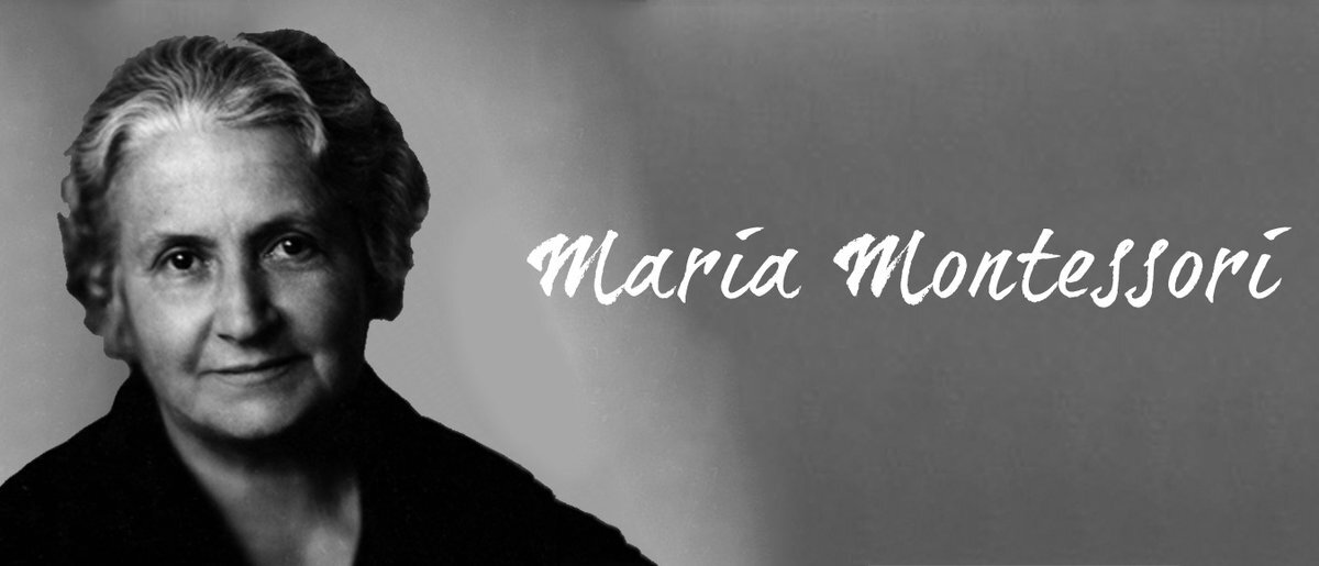 Maria montessori. Портрет Марии Монтессори.