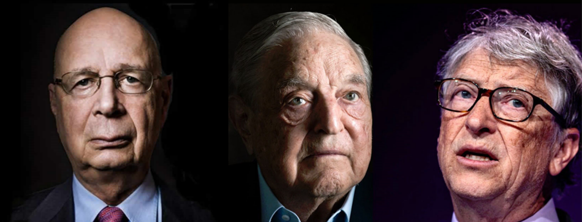 Глобалисты англо-американской гегемонии: Клаус Шваб, Джордж Сорос и Билл Гейтс