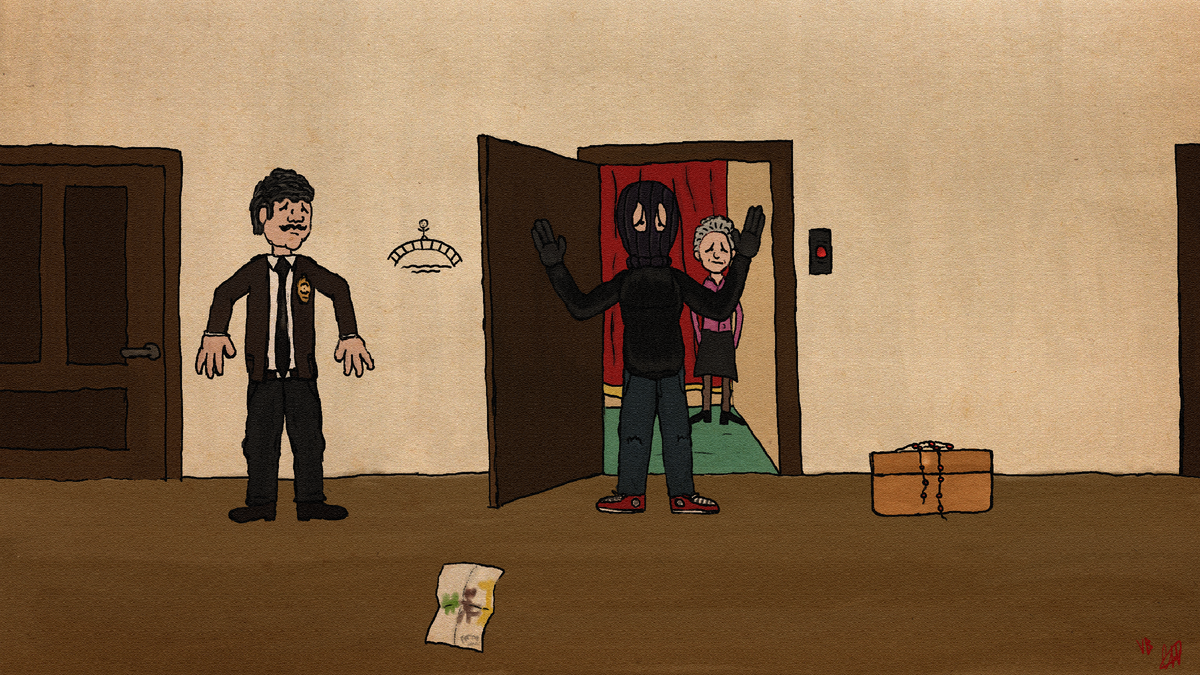 Тревожные люди (Арт Виктора Бондарева) 