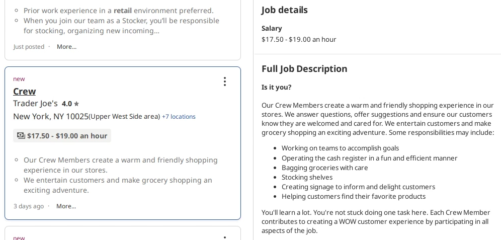 American labor market