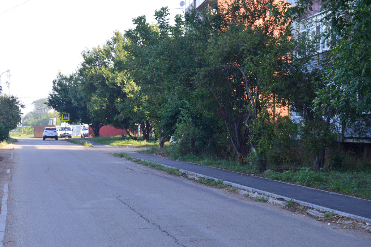 Фото автора. 30.08.2022. Раннее утро в городе. Город спит.