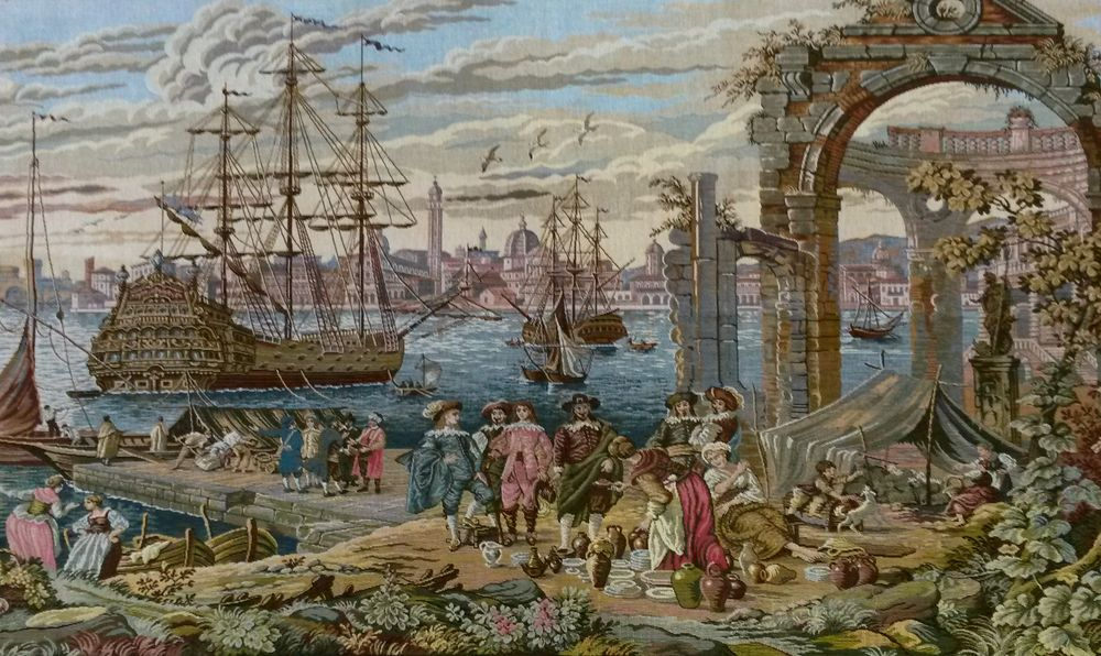 Изобразите нового времени. Торговля в Англии 16 век. Торговля Англии в 17 веке. Торговый порт 16 век Англия. 19 Век Любек гавань торговый порт.