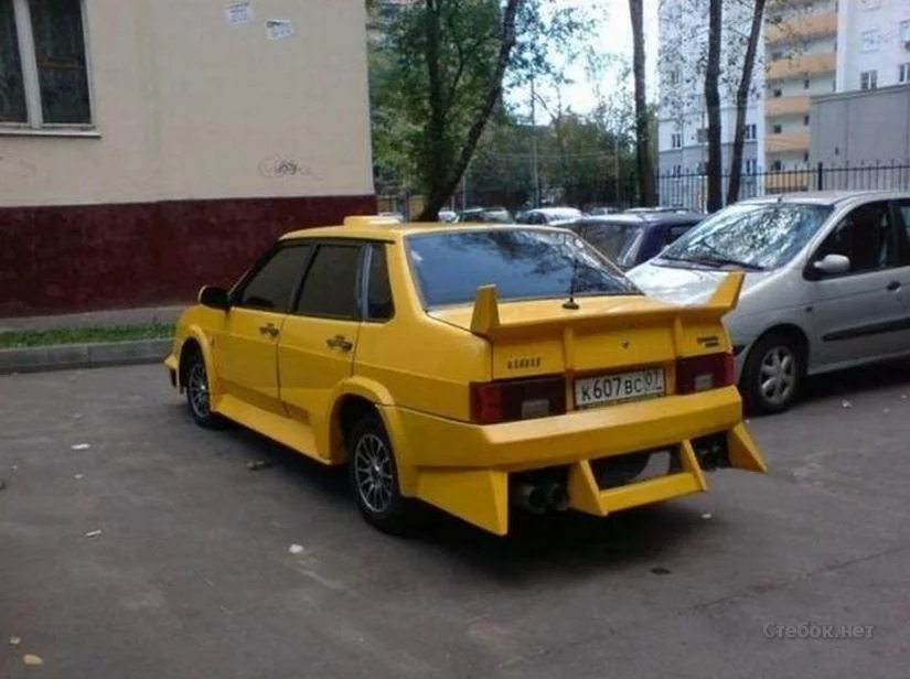 Тюнингованные русские машины