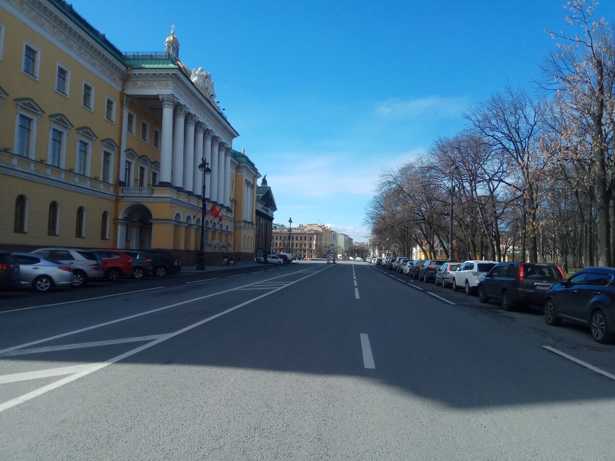 Адмиралтейский проспект Санкт-Петербург.