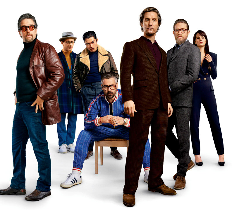 Фрагмент постера фильма "Джентльмены" для иллюстрации из открытого источника kinopoisk.ru