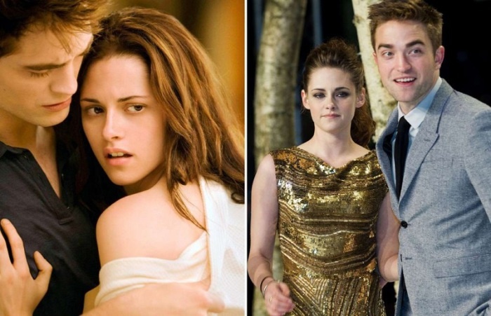  Кристен и Роберт много времени проводили на съемочной площадке саги «Сумерки».  