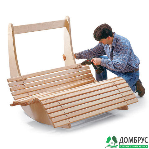 Кресло качалка своими руками из дерева: чертежи, фото | Rocking chair, Diy rocking chair, Chair