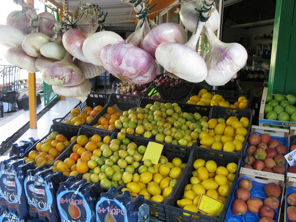 Овощная лавка. Закинтос (Греция)