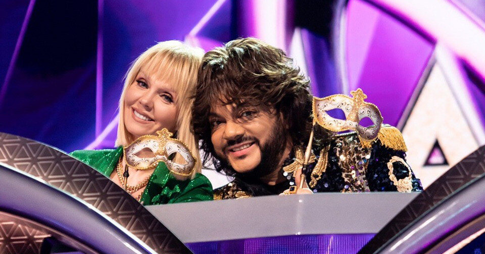 Филипп Киркоров и Валерия на телепроекте Маски