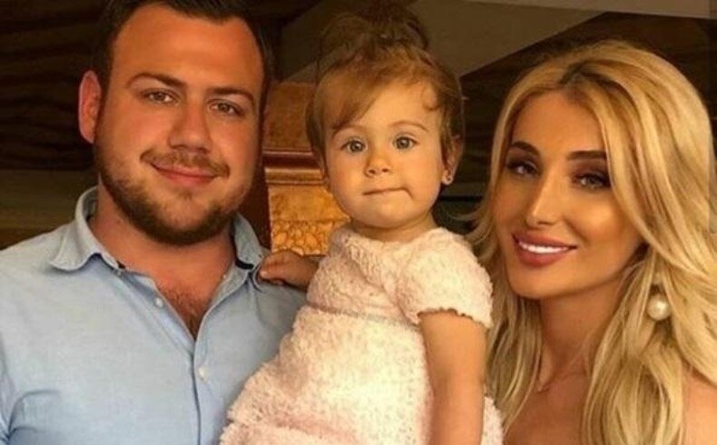 Валера и Тата Блюменкранц с дочкой
​Фото: «Инстаграм»
