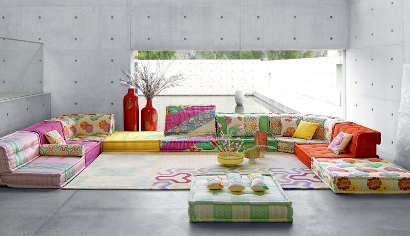 Модульная система сидений «Mah Jong» бренда Roche Bobois