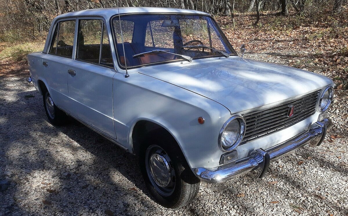 ВАЗ 2101 в белой родной краске