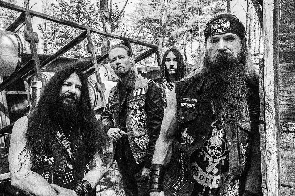 Группа, принимавшая участие в записи альбома "Re-Machined" -  "Black Label Society". Фото взято из сети интернет.