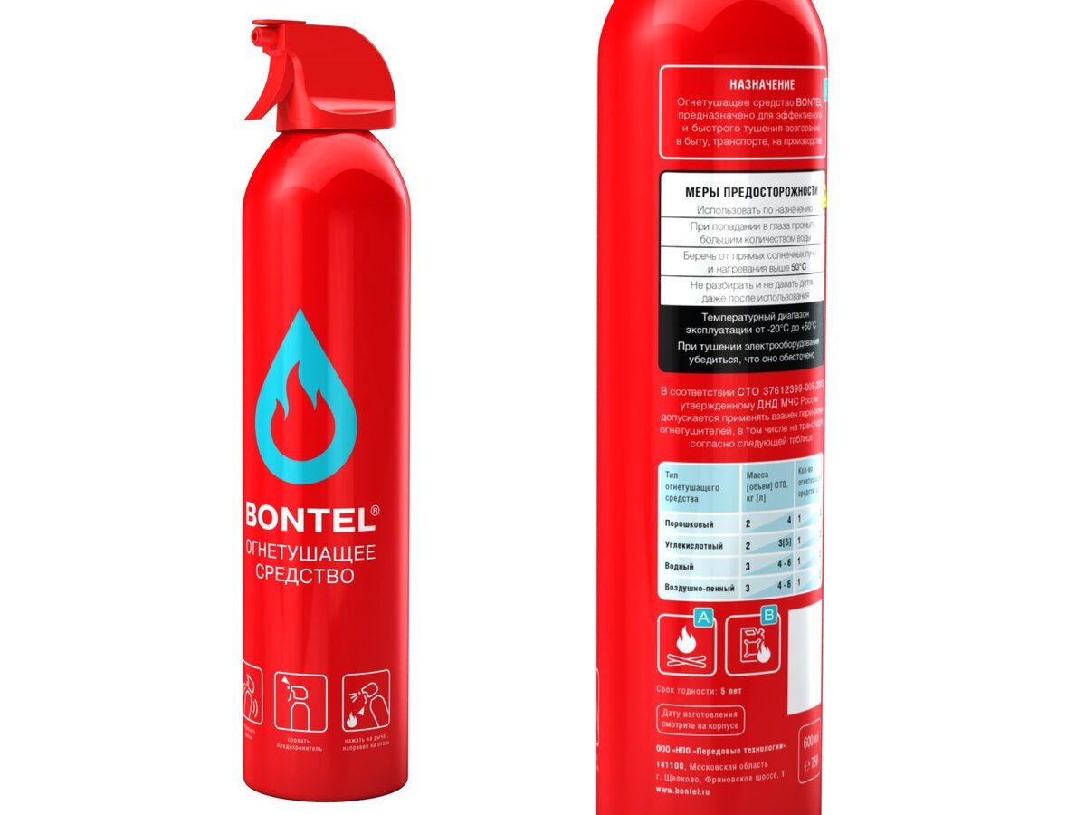 огнетушащие средства