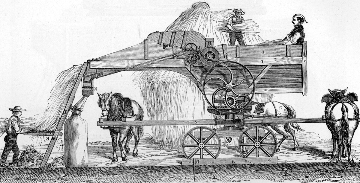 Использование лошадей в эпоху индустриализации