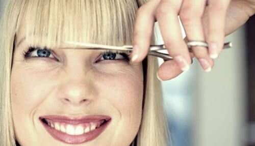 форма челки