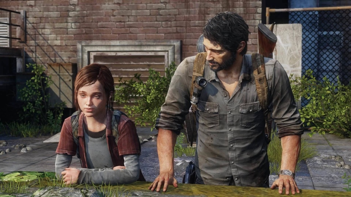 Скриншот из игры The Last of Us.