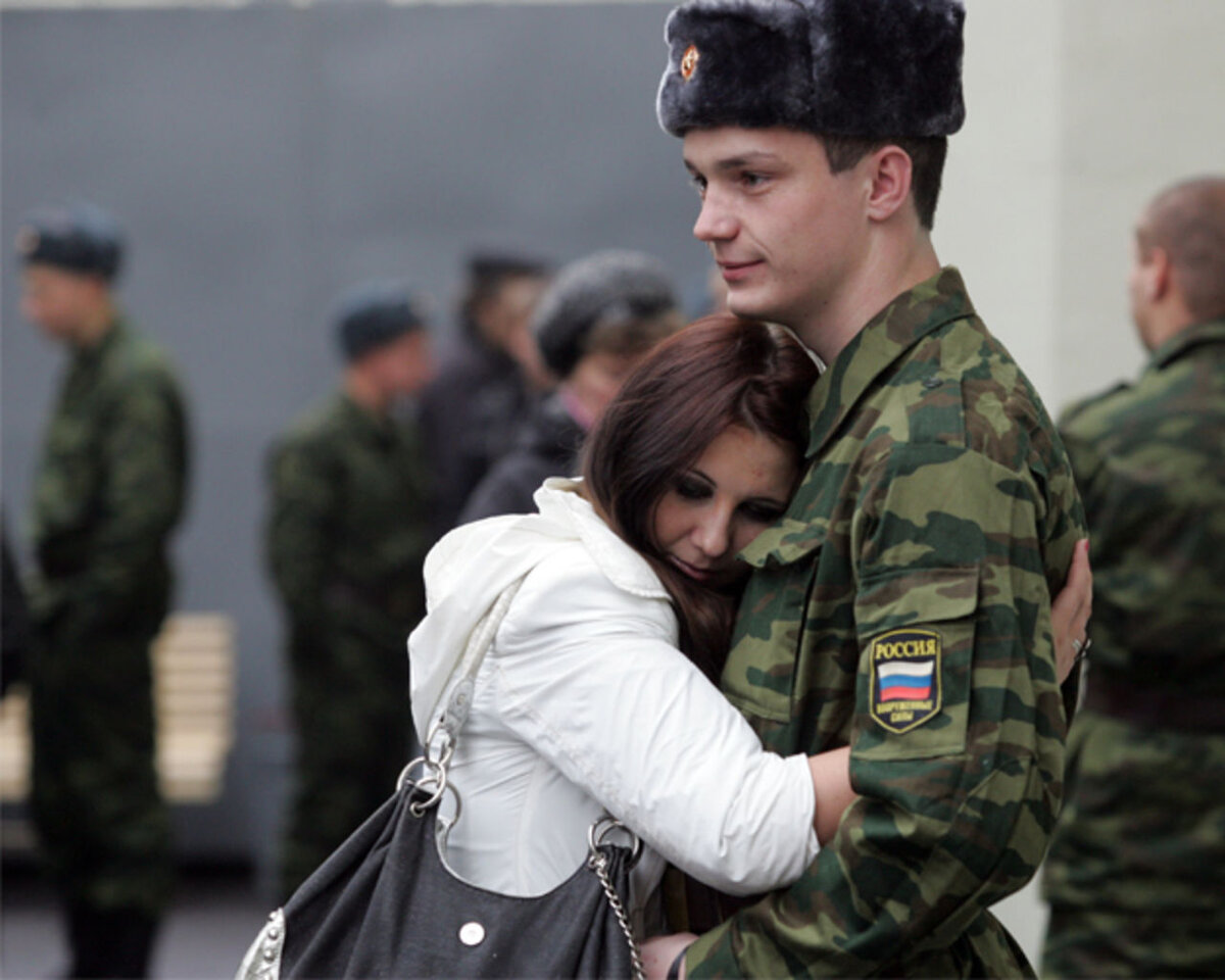 Прически для встречи парня из армии