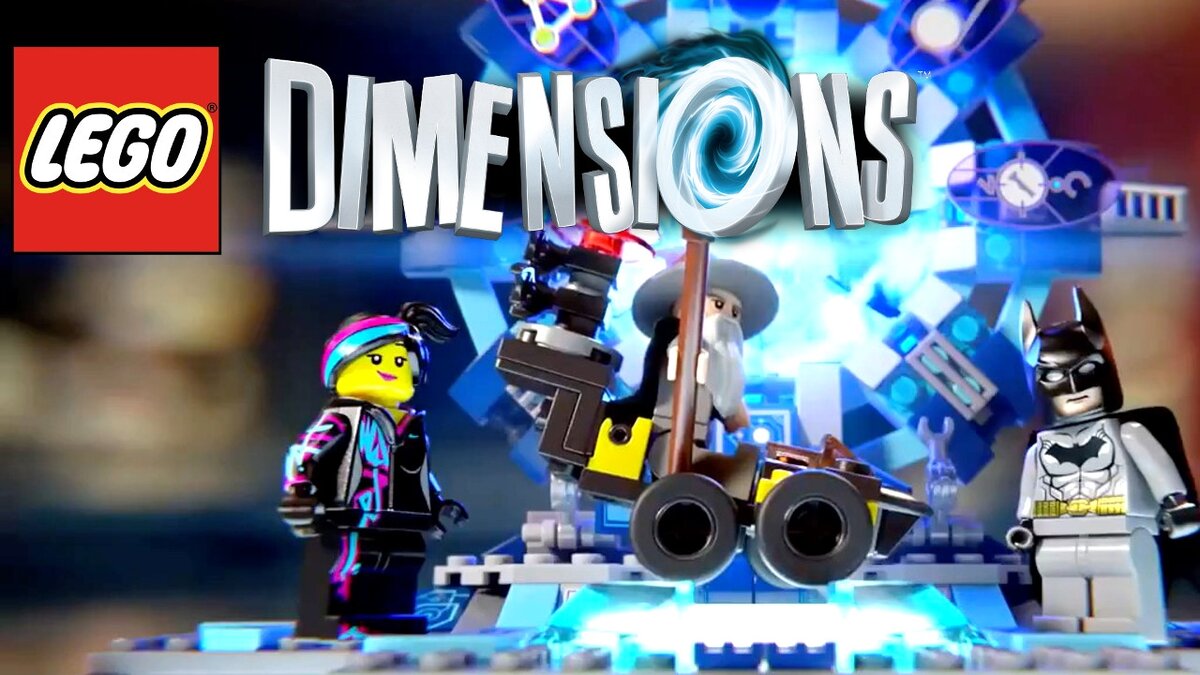 4 место - Лего Dimensions. Игра в , которой фигурки из разных миров соединены в один огромный.