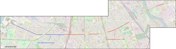 "Выделенный коридор" вдоль Центральной дуговой магистрали.