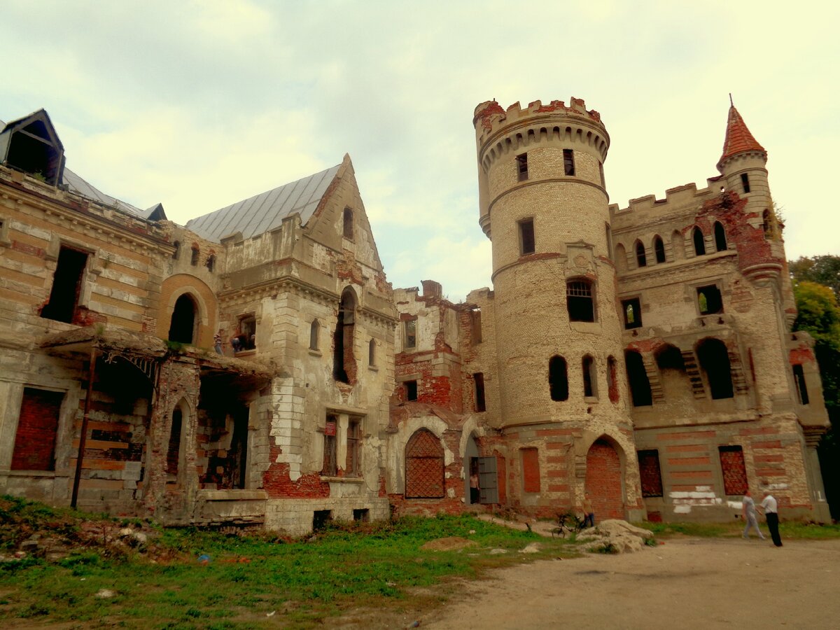 Фото замок в старом осколе