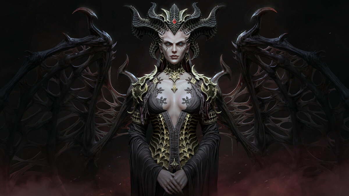 Лилит. Источник https://www.artstation.com/jlhwu123