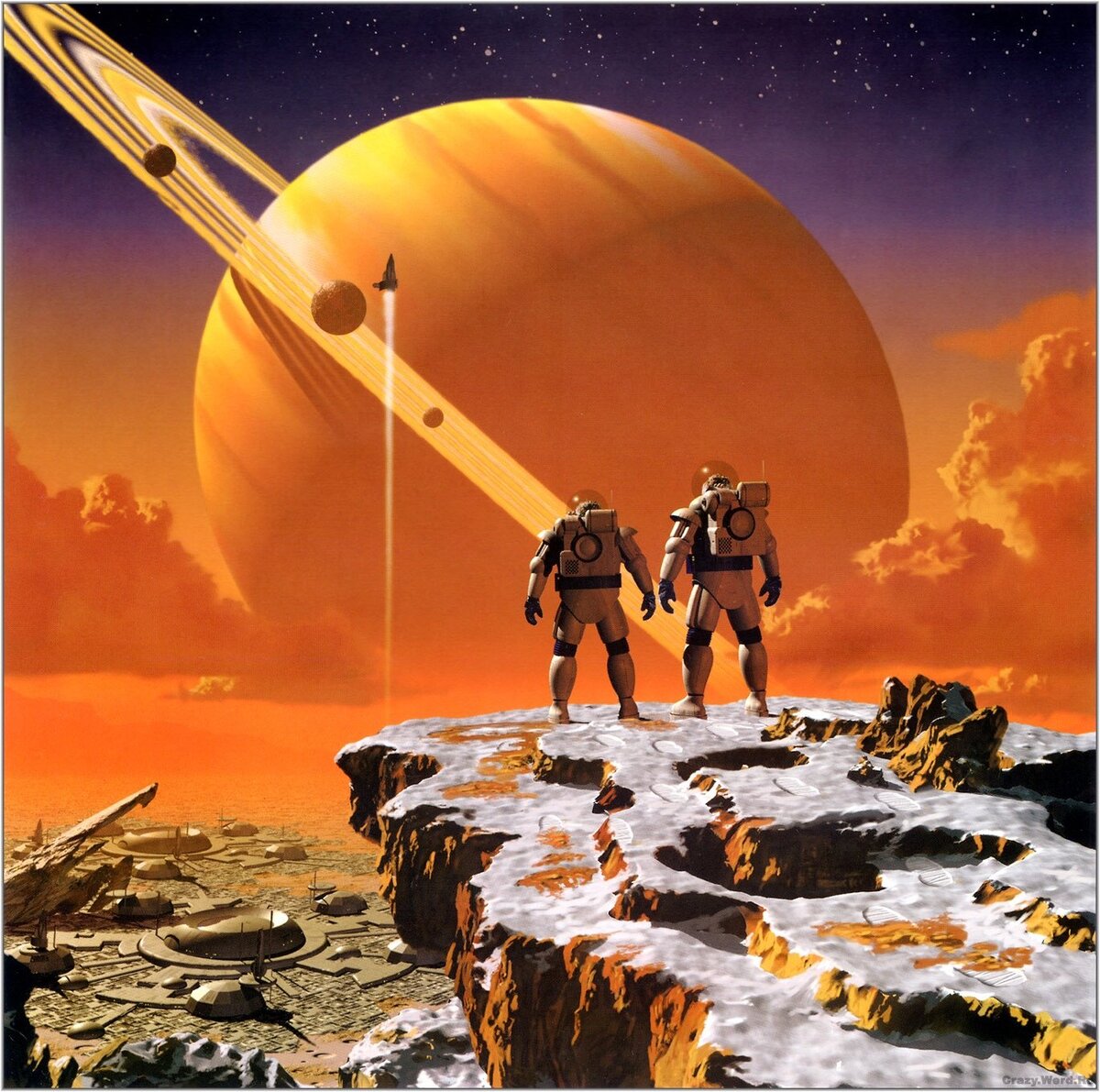 Чуть ли не самая популярная картинка в сети, визуализирующая долго бытовавшие представления о нашем недалёком будущем...