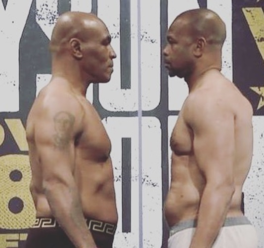 Битва взглядов в преддверии боя.