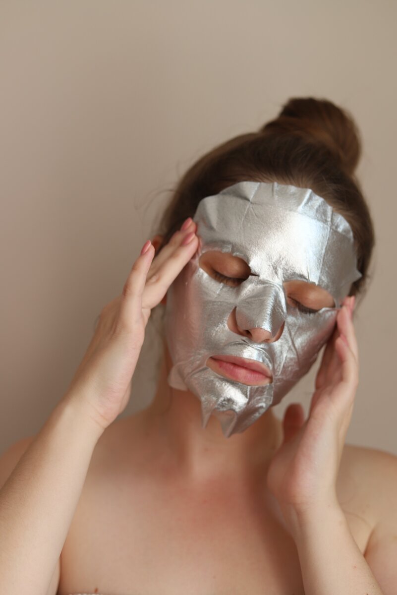 Один из моих любимых видов масок - фольгированные