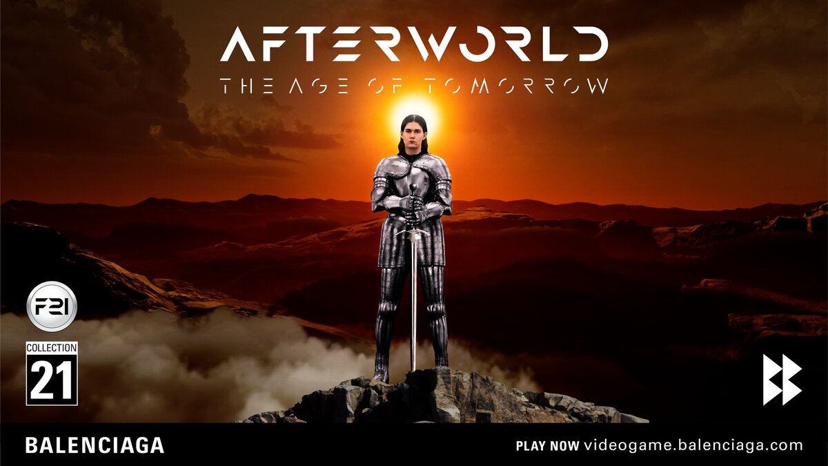 Видеоигра от Balenciaga "Afterworld: The Age of Tomorrow"