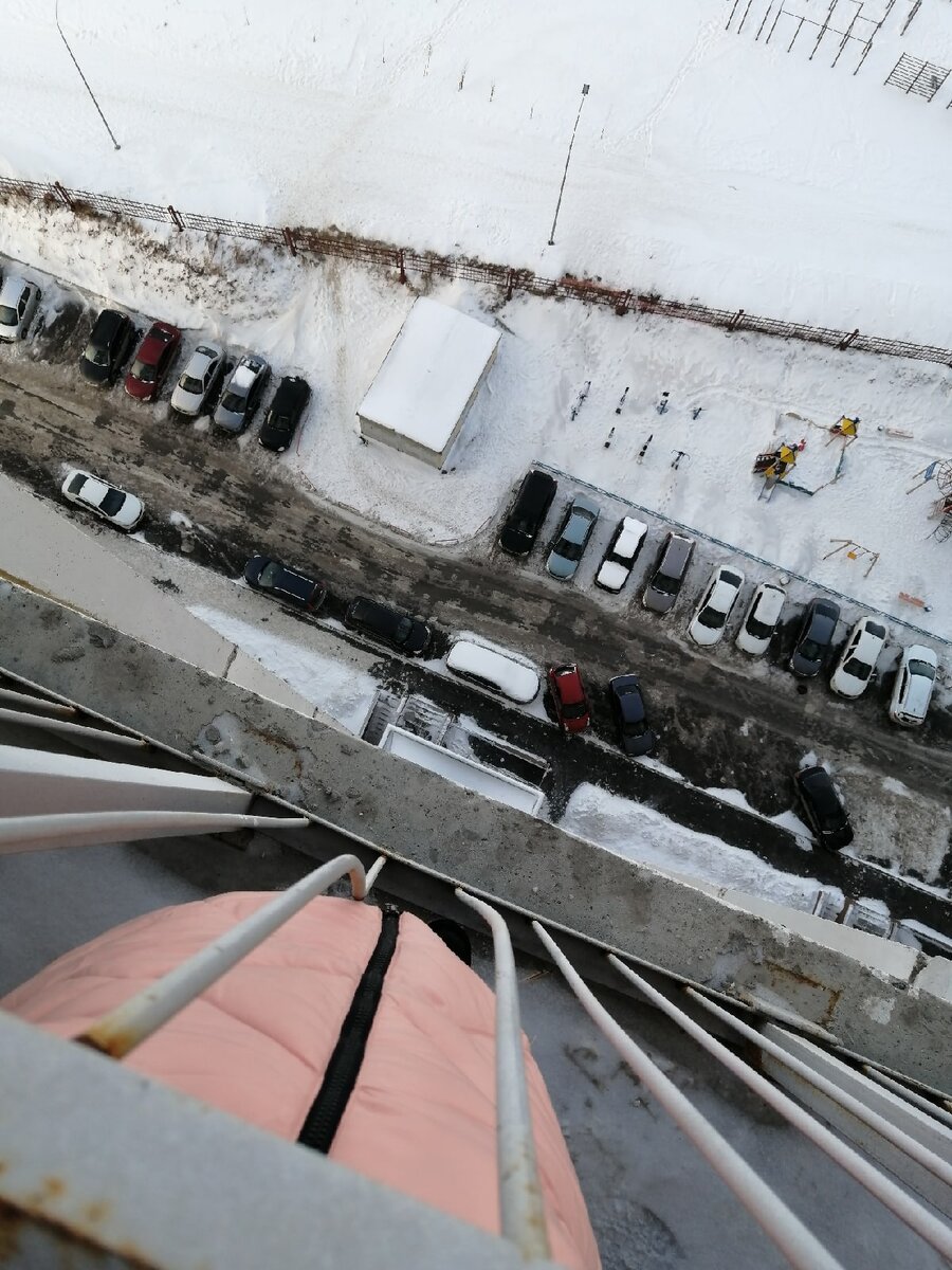 фото с балкона 9 этажа