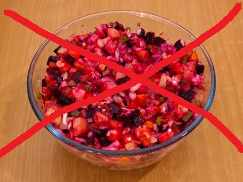 винегрет, рецепт винегрета, как делать винегрет, как сделать салат винегрет