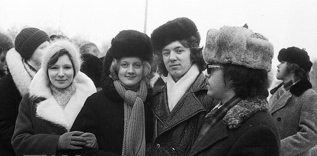 Как одевались зимой в СССР