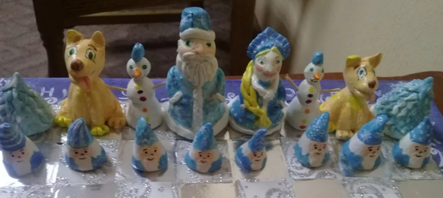 шахматы бывают и новогодними