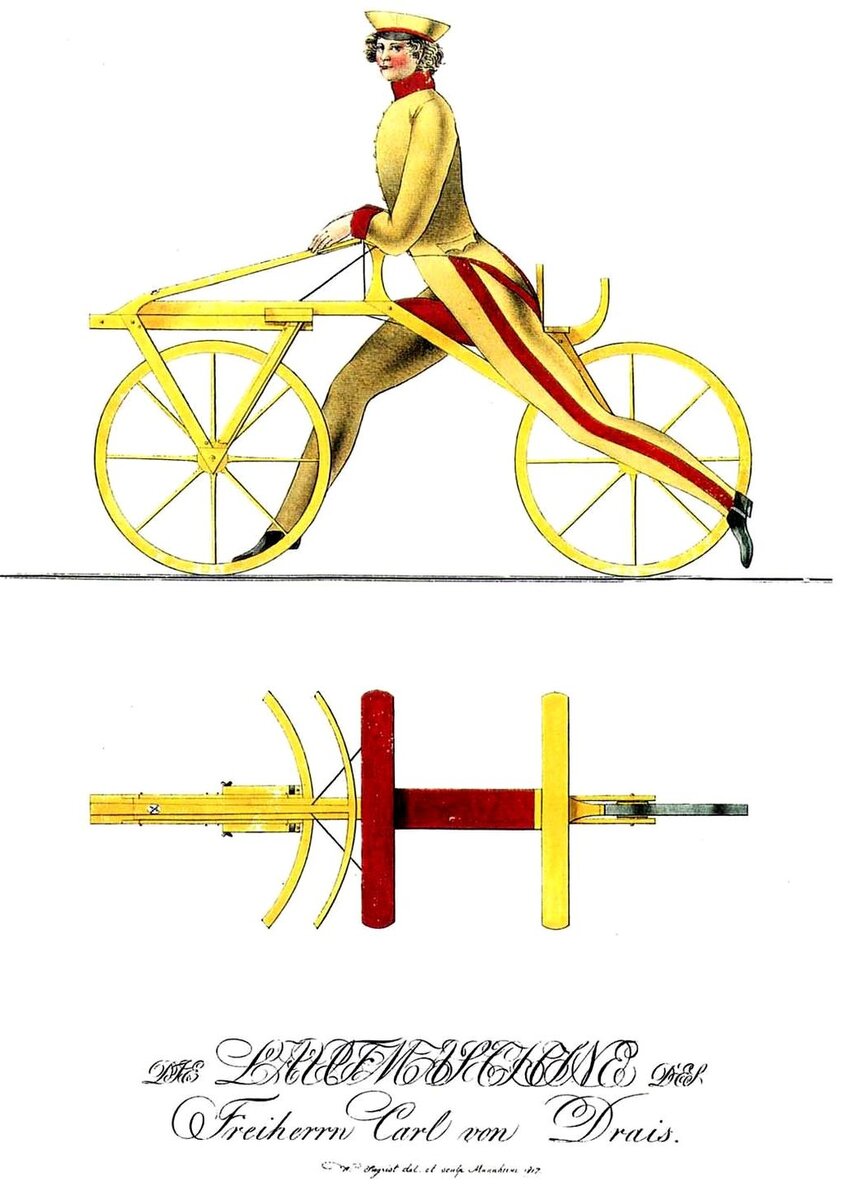 "Laufmaschine", 1870