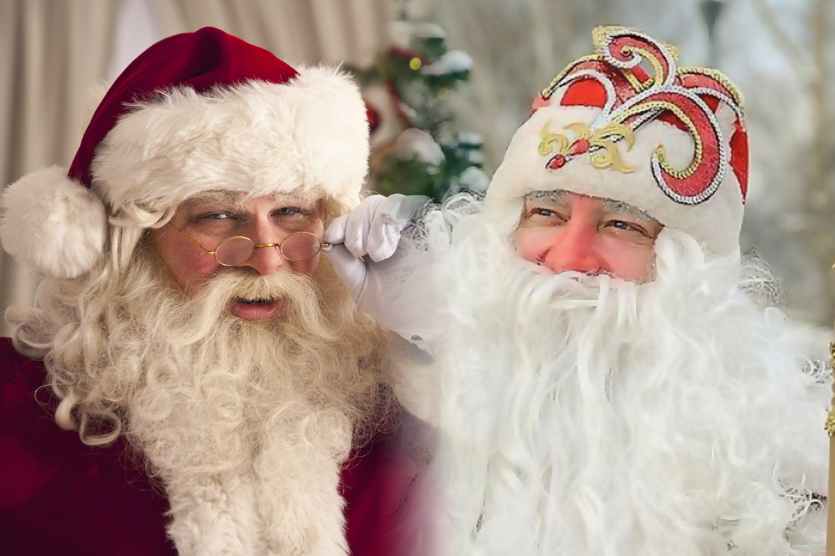 В чем разница между Санта-Клаусом и дедом Морозом | С другого угла | Дзен