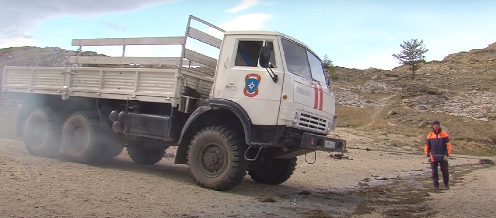 Кадры сняты во время экологической акции БПСО МЧС России по Иркутской Области