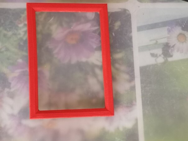 Рамка для фото Love в красном цвете