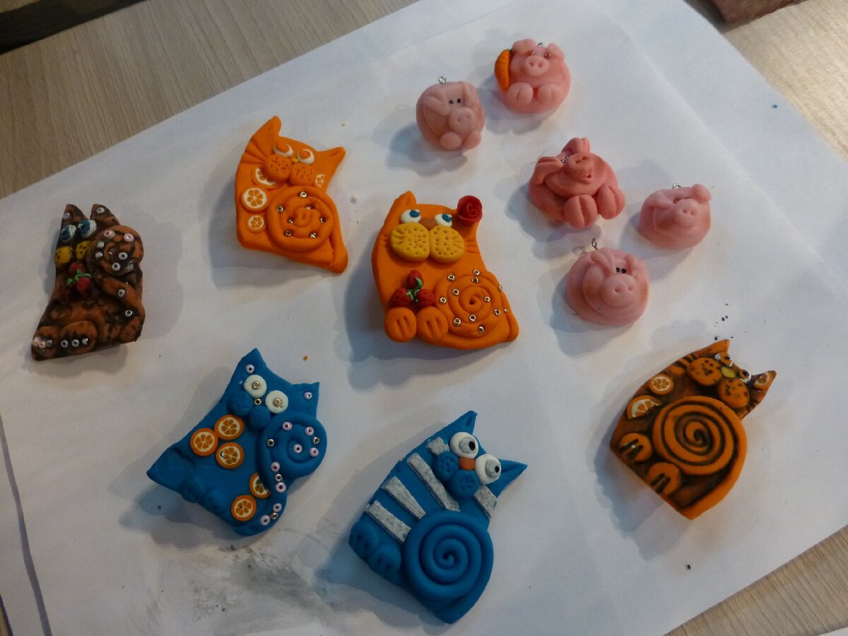 Мастер-классы по полимерной глине 