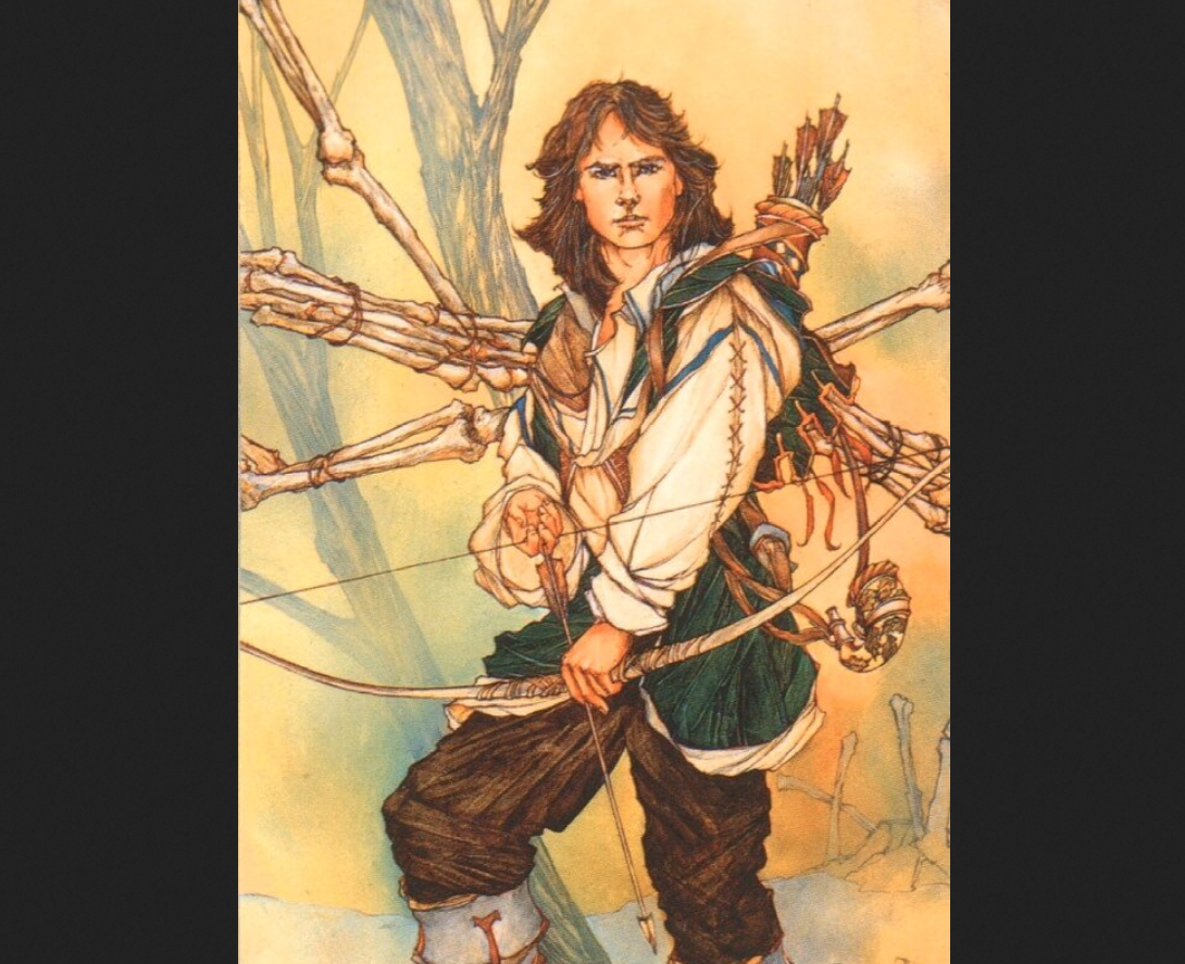 Робин Гуд. Иллюстрация.