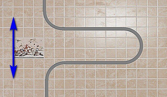 Зачем нужен отход от трубопровода на вентиль полотенцесушителя?