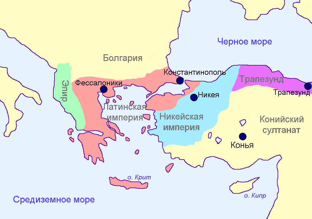 Карта константинополя в средние века