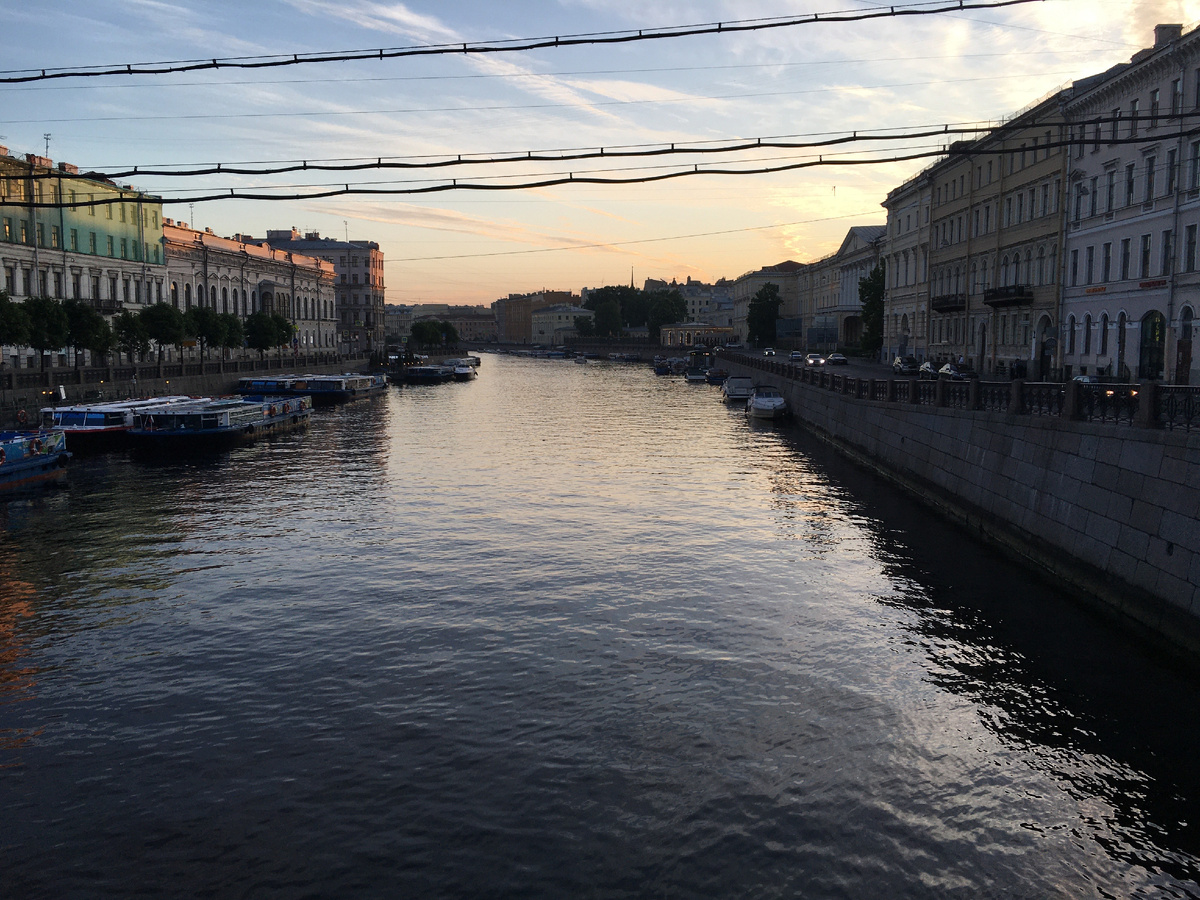 ночной Петербург