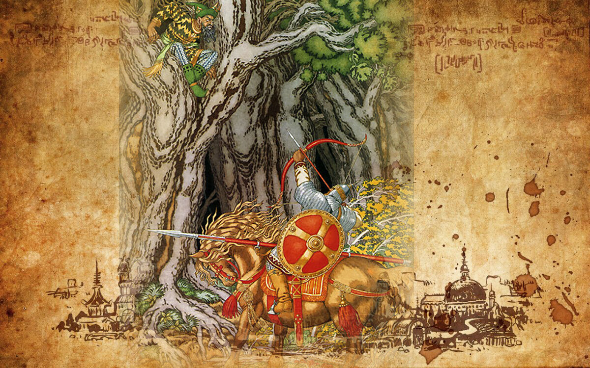 Соловей разбойник картина