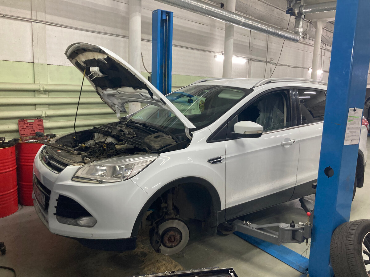 Замена ремня ГРМ Форд Куга TDCi - Ford Kuga (MK 1, C)