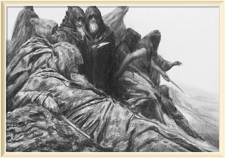 Геннадий Улыбин ( фрагмент рисунка )