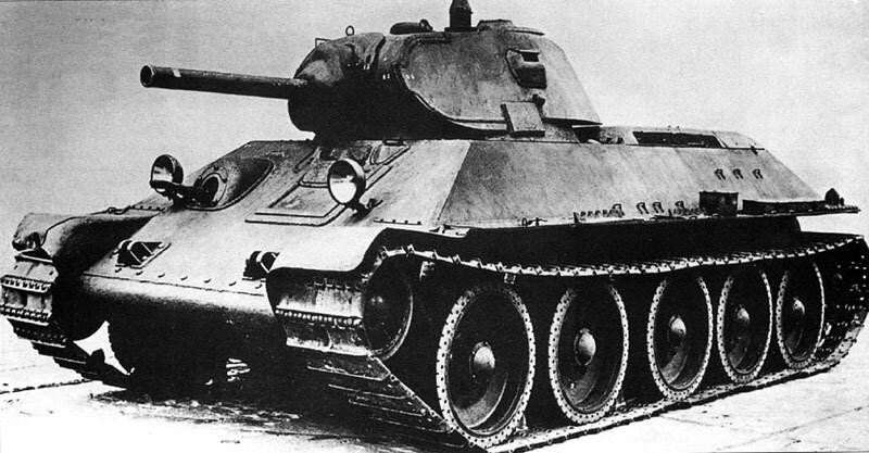 Максимальная скорость танка т 34 образца 1940