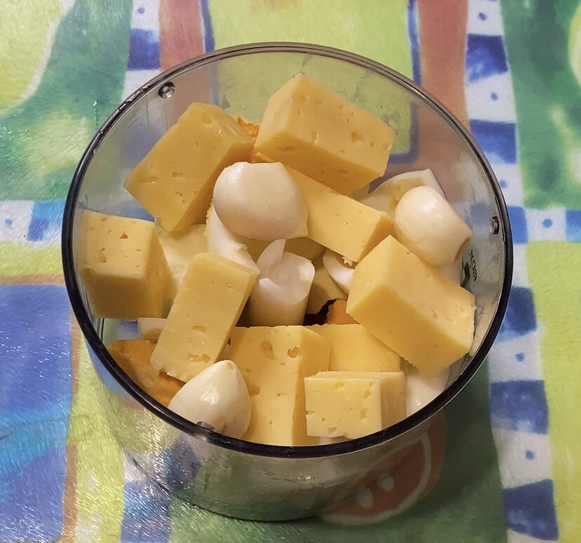 Чеснок можно целиком