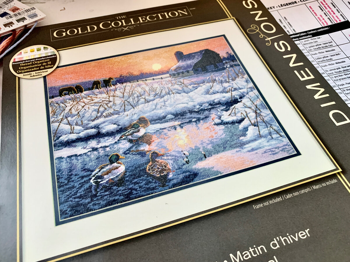 Мой новый процесс: Дименшенс Зимнее утро 